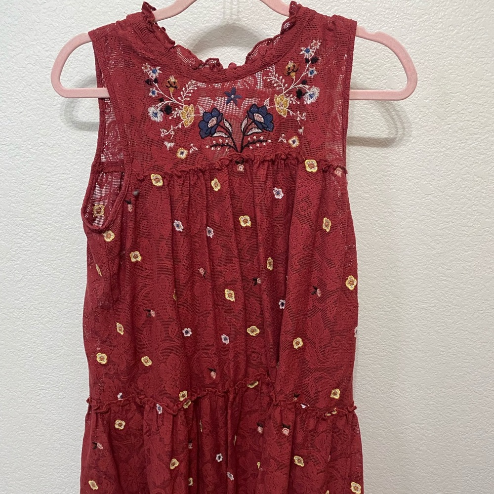 Embroidered dress